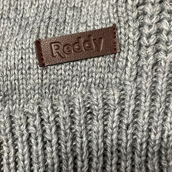 Reddy Heathered Grey Knit Dog Sweater SM NWT Fall Soft Comfy - Picture 3 of 9